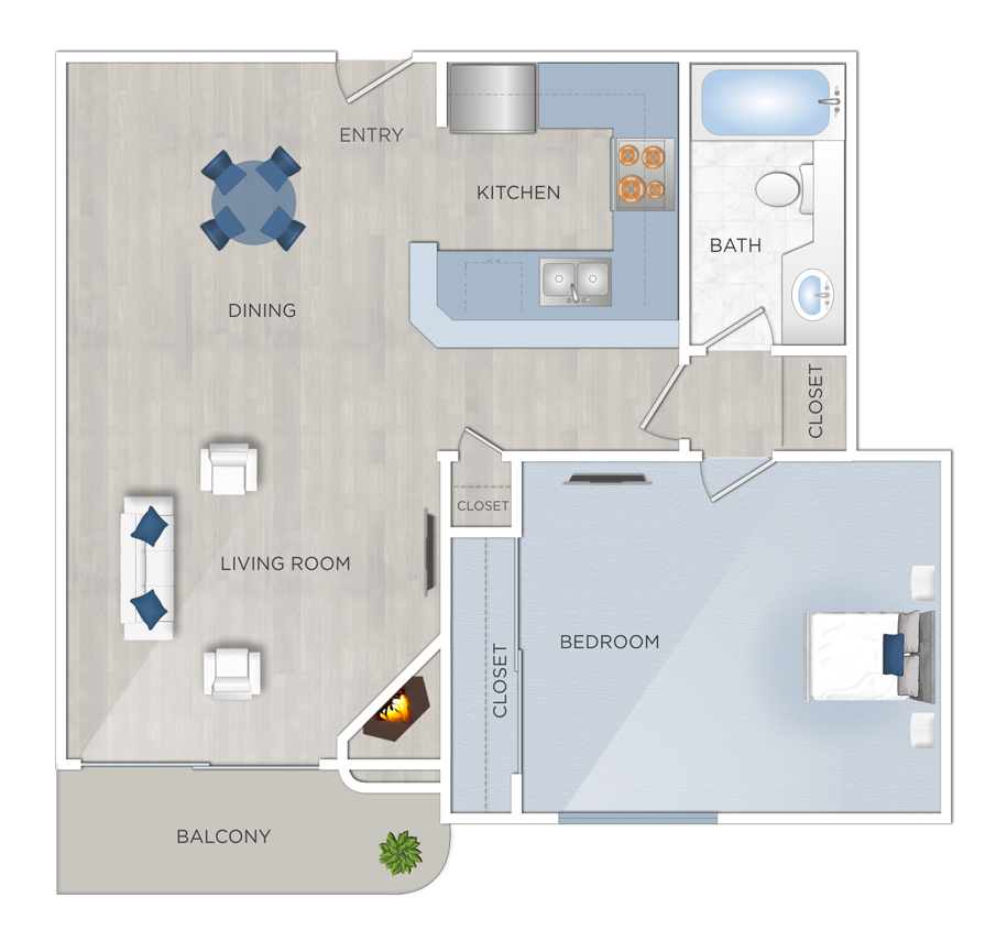 One Bedroom Apartments for rent in Burbank, CA